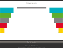Tablet Screenshot of inclusiva.com